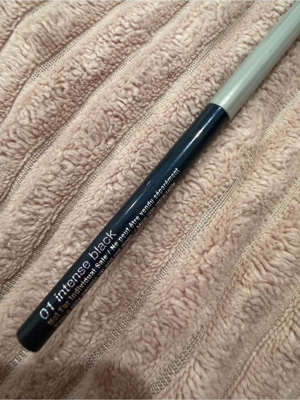 Clinique Black Eyeliner Pencil with Silver Cap